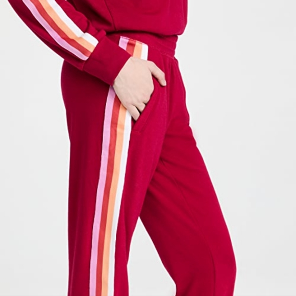 PJ Salvage Other - PJ Salvage Love in Color Raspberry Joggers Size L Large